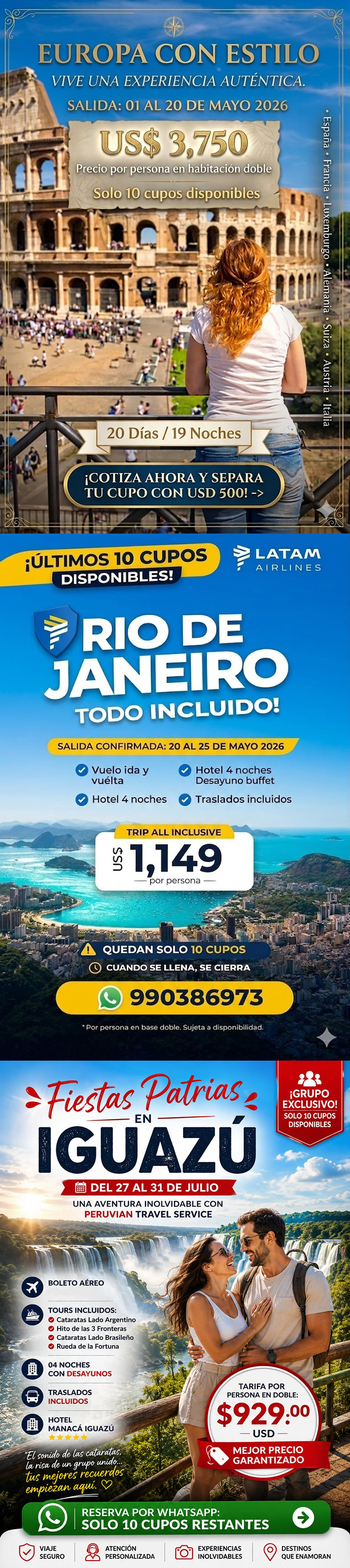 ofertas de viaje Perú
